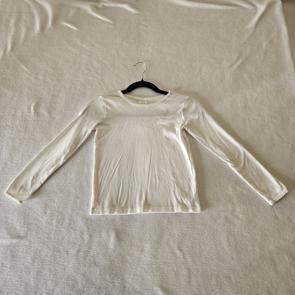 Hanna Andersson White Top Size 8‎